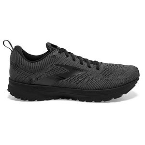 Brooks Revel 5 Mens Road Running Shoes Grey/Black | USA-FLH951423